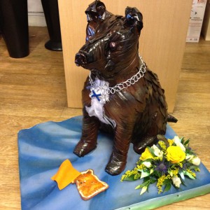 Dog Staffy Bespoke Funeral Tribute