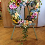 Heart Open XL Premium on Stand Bespoke Funeral Tribute